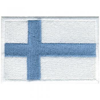 Aufnäher -  Rechteck - 21401 - Gr.ca. 80x50mm -  Finnland