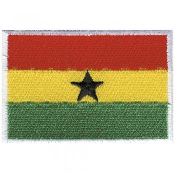 Aufnäher - Ghana Rechteck - 20404 - 80x50mm