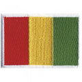 Aufnäher - Guinea Rechteck - 20405 -  Gr. ca. 80x50mm
