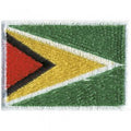 Aufnäher Länderflagge Patches - Guyana - 20407 Gr. ca. 80x50mm