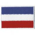 Aufnäher - Rechteck -  20461 - 80x50mm -  Luxemburg