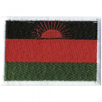 Aufnäher -  Rechteck - 20433 - Gr. ca. - 80x50mm - Malawi
