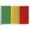 Aufnäher -  Rechteck - 20430 - Gr. ca. - 80x50mm - Mali