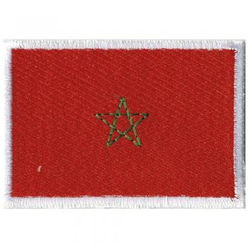 Aufnäher - Rechteck - 20428 - Gr. ca.  80x50mm - Marokko