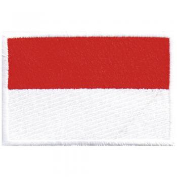 Aufnäher - Rechteck - 21632 - Gr. ca. 80x50mm - Monaco