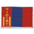 Aufnäher - Rechteck - 20431 - 80x50mm - Mongolei