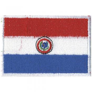 Aufnäher - Rechteck - 21481 - Gr. ca.  80x50mm - Paraguay