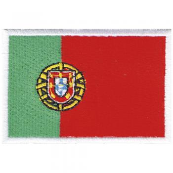 Aufnäher -  Portugal Rechteck - 21480 - Gr. ca.  80x50mm