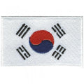 Aufnäher - Rechteck - 20420 - Gr. ca.  80x50mm - Süd-Korea