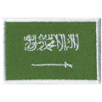 Aufnäher - Rechteck - 21483 - 80x50mm - Saudi Arabien