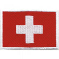 Aufnäher - Rechteck - 02988 - Gr. ca.  80x50mm - Schweiz