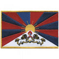 Aufnäher - Rechteck - 01892 - Gr. ca.  80x50mm - Tibet