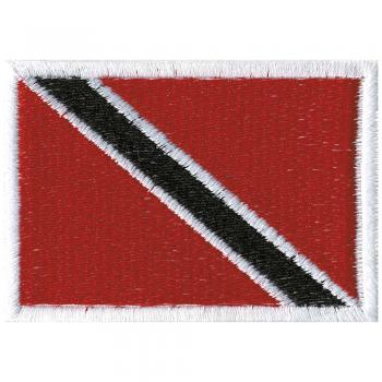 Aufnäher - Rechteck - 21495 - Gr. ca. 80x50mm - TrinidadTobago