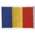 Aufnäher - Rechteck - 21491 - 80x50mm - Tschad