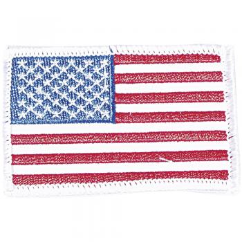 Aufnäher "USA Amerika"  Gr. 7cm x 4,5cm (04374) Stadtwappen Landeswappen Regional Flagge