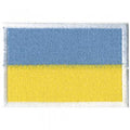 Aufnäher - Rechteck - 21496 - Gr. ca.  80x50mm - Ukraine