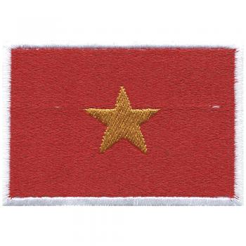 Aufnäher - Rechteck - 21499 - Gr. ca. 80x50mm - Vietnam