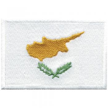 Aufnäher - Rechteck - 20464 - Gr. ca.  80x50mm - Zypern