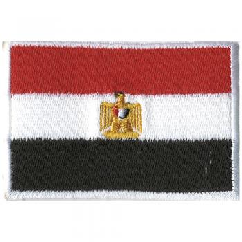 Aufnäher - Ägypten Flagge - 21561 - Gr. ca. 8 x 5 cm
