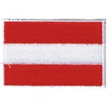 Aufnäher - Rechteck - 20443 - Gr. ca.  80x50mm - Österreich