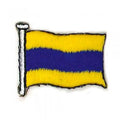 AUFNÄHER - Signet - Delta- 01740-4 - Gr. ca. 2,5 x 2,5 cm - Patches Stick Applikation