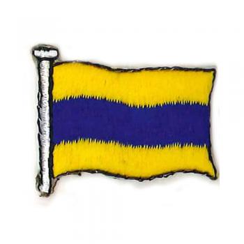 AUFNÄHER - Signet - Delta- 01740-4 - Gr. ca. 2,5 x 2,5 cm - Patches Stick Applikation