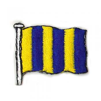AUFNÄHER - Signet - Golf - 01740-7 - Gr. ca. 2,5 x 2,5 cm - Patches Stick Applikation