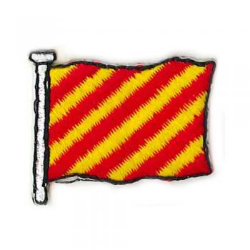 AUFNÄHER - Signet - Yankee - 01743-7 - Gr. ca. 2,5 x 2,5 cm - Patches Stick Applikation