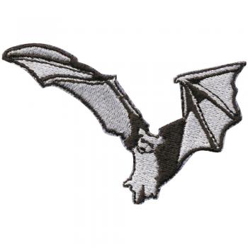 Aufnäher - Fledermaus - 00090 - Gr. ca. 6,5 x 4 cm - Patches Stick Applikation