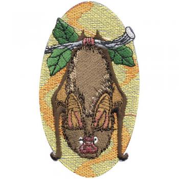 Aufnäher - Fledermaus - 00378 - Gr. ca. 5,5cm x 10cm