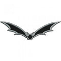 Aufnäher - Fledermaus - 03061 - Gr. ca. 13,5 x 3,5 cm - Patches Stick Applikation
