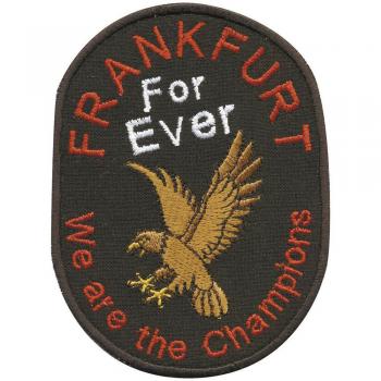 AUFNÄHER - Frankfurt - forever - 00406 - Gr. ca. 8 x 10 cm - Patches Stick Applikation