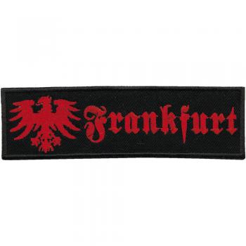 AUFNÄHER - Frankfurt - 00474 - Gr. ca. 13 x 4 cm - Patches Stick Applikation