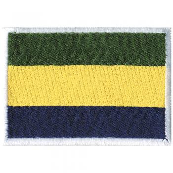 Aufnäher - Rechteck - 20403 - Gr. ca.  80x50mm - Gabun