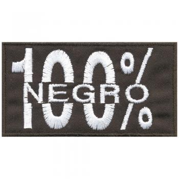 AUFNÄHER - Gegen Rechts - Negro - 06006 - Gr. ca. 7 x 3 cm - Patches Stick Applikation