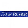 AUFNÄHER - Patches - Stick - Applikation - Ruhr Revier - 00614 - Gr. ca. 10 x 2 cm
