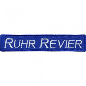AUFNÄHER - Patches - Stick - Applikation - Ruhr Revier - 00614 - Gr. ca. 10 x 2 cm
