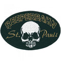 Aufnäher Applikation - St. Pauli Totenkopf - 00371 Gr. ca. 14 x 6,5 cm