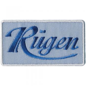 AUFNÄHER - Aufbügler - Rügen - 00040 - Gr. ca 8 cm x 4,5 cm  - Patches Stick Applikation