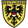 AUFNÄHER - Reutlingen - 00044 - Gr. ca 10 cm x 7cm  - Patches Stick Applikation