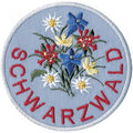 AUFNÄHER - Schwarzwald - 00052 - Gr. ca. 8 cm - Patches Stick Applikation