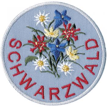 AUFNÄHER - Schwarzwald - 00052 - Gr. ca. 8 cm - Patches Stick Applikation