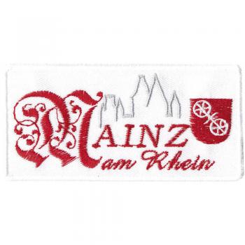 AUFNÄHER - MAINZ - 00070 - Gr. ca. 9,5 x 5,5 cm - Patches Stick Applikation