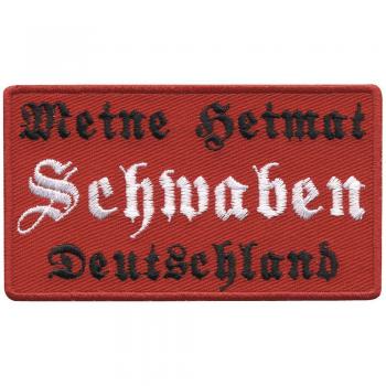 AUFNÄHER - Schwaben - 00071 - ca. 9,5 x 6,5 cm - Patches Stick Applikation1 - Gr.