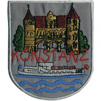 AUFNÄHER - Konstanz - 00343 - Gr. ca. 7,5 x 8 cm - Patches Stick Applikation