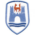 AUFNÄHER - Wappen - Wolfsburg - 00398 - Gr. ca. 7 x 4,5 cm - Patches Stick Applikation