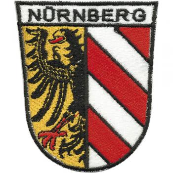 AUFNÄHER - NÜRNBERG - 00453 - Gr. ca. 7 x 8,5 cm - Patches Stick Applikation