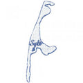 AUFNÄHER - SYLT - 00847 - Gr. ca. 10 x 3,5 cm - Patches Stick Applikation