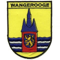 AUFNÄHER - Wappen - WANGEROOGE - 01726 - Gr. ca. 7 x 9 cm - Patches Stick Applikation