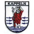 AUFNÄHER - Wappen - KAPPELN - 01737 - Gr. ca. 7,5 x 5,5 cm - Patches Stick Applikation